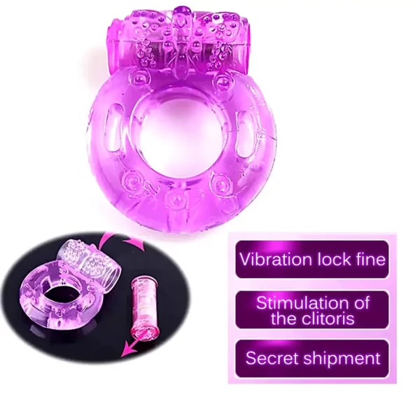 Delay Timing and Erection Vibrating Penis Ring
