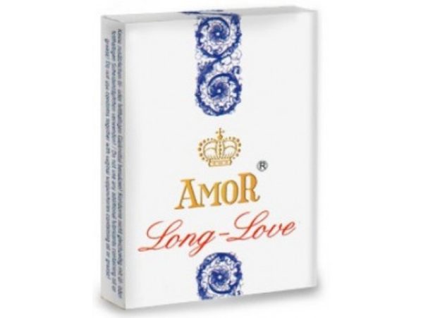 Amor Long Love Time Delay Condom (Pack of 12 Condoms)
