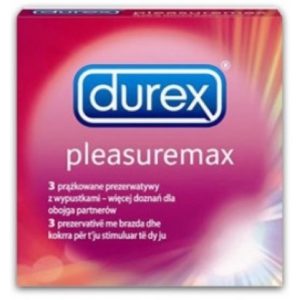 Durex Pleasuremax Condom (Pack of 10 Condoms)