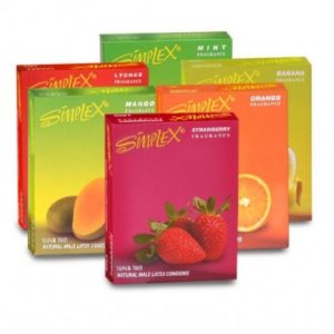 Simplex Flavoured Condom (Pack of 12 Condoms)