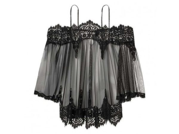 Crochet Lace Nightgown Lingerie Sleep Wear – HB-18