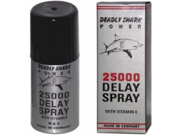 Original Deadly Shark 25000 Timing Delay Spray
