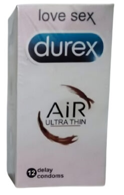 Durex Air Ultra Thin Condoms - 12 Delay Condoms