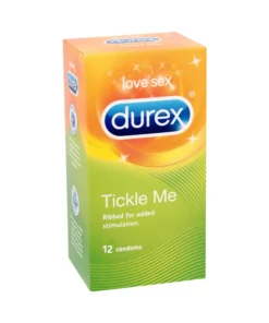 Durex Tickle Me Condom - 3 Ribbed n Dotted Condoms