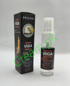 Super Viga 990000 Delay Spray Last Longer – Natural Ginseng Extract (Glass Bottle)