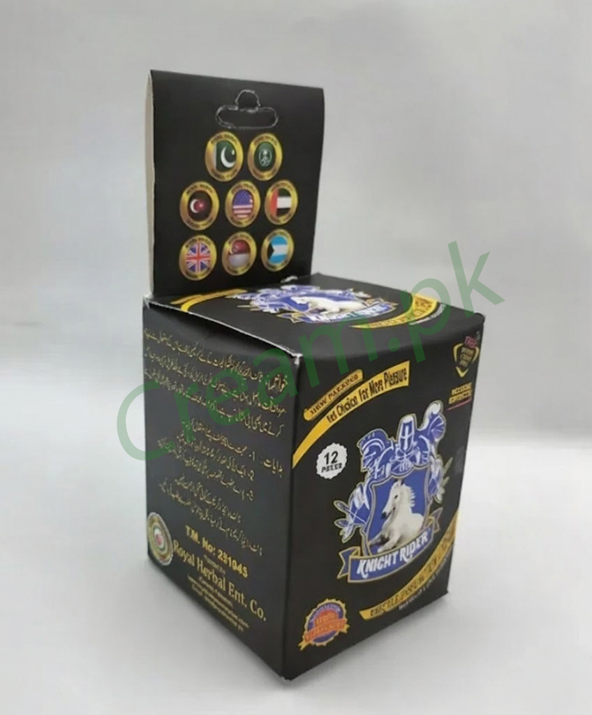 Knight Rider Long Lasting Combo – 12 Condoms & 12 Cream Sachets Knight Rider Long Lasting Combo – 12 Condoms & 12 Cream Sachets